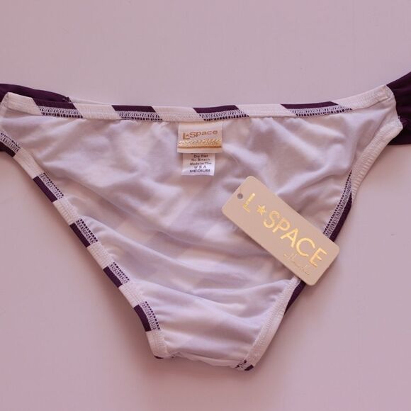 lspace purple and white Bikini Bottom - Picture 6 of 8
